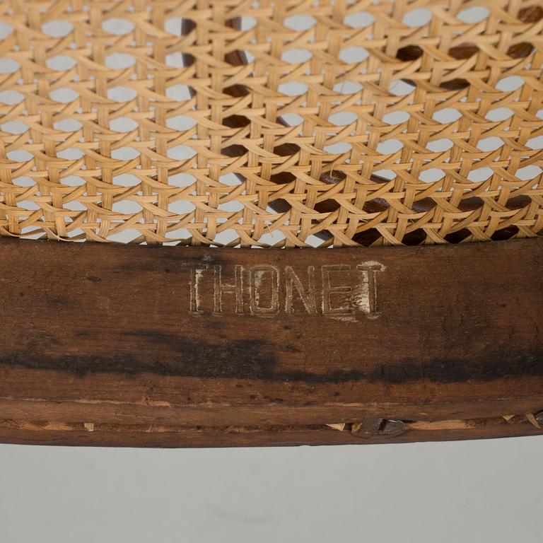 SOFFA samt STOLAR, Thonet, omkring 1900.