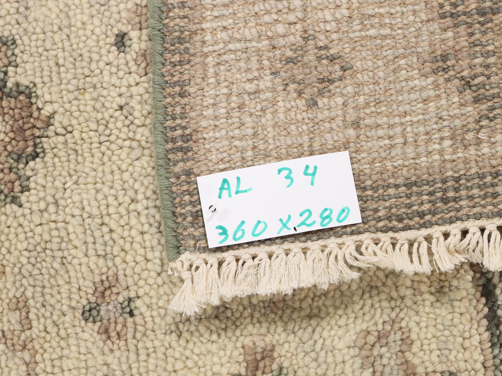 An oriental carpet, c. 360 x 280 cm.