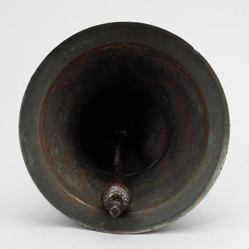 VÄLLINGKLOCKA, malm, Stockholm, 1843.