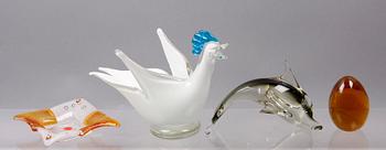 PARTI GLAS, 4 delar, Murano, Italien.