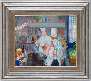 Lennart Jirlow, In the kitchen.