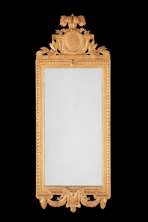 A Gustavian mirror by J. Åkerblad.