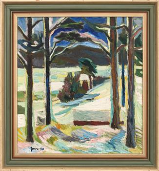 Gunnar Jonn, Winter Landscape.