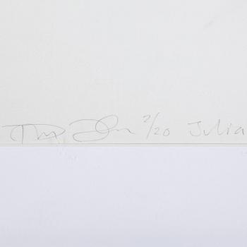 THOMAS KLEMENTSSON, archival pigment print. Signed and numbered 2/20.