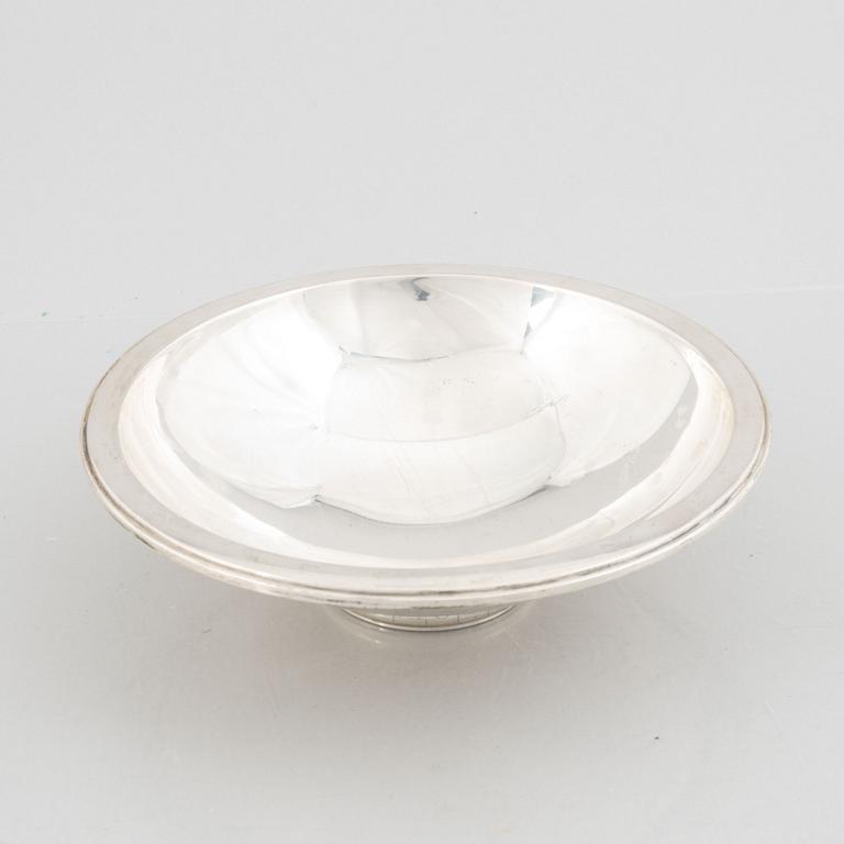 A Norwegian silver bowl, marks of J. Tostrup, Oslo, first half of the 20th Century.