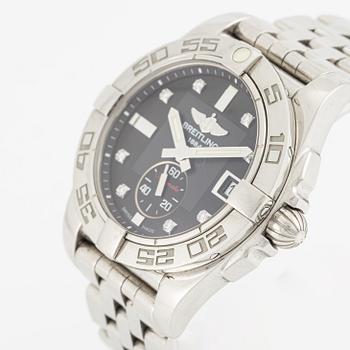 Breitling, Galactic 36, "Diamond Dial", wristwatch, 36 mm.