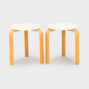 Alvar Aalto, jakkarapari, malli 60, O.Y. Huonekalu- ja Rakennustyötehdas A.B, 1957.