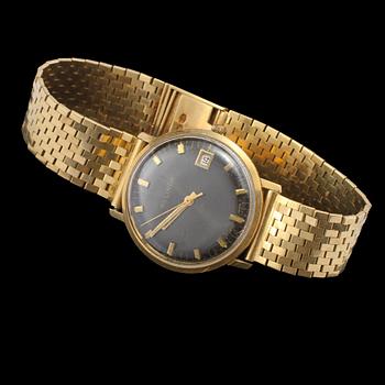 ARMBANDSUR, 18k guld, Belinda, Schweiz, omkring 1900-talets mitt. Total vikt 66 g.