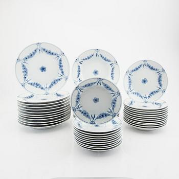 Service 79 pcs "Empire" Bing & Gröndal/Royal Copenhagen Denmark porcelain first half of the 20th century.