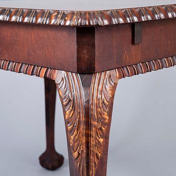 MATBORD och STOLAR, 3 st, Chippendale-stil, 1900-talets slut.