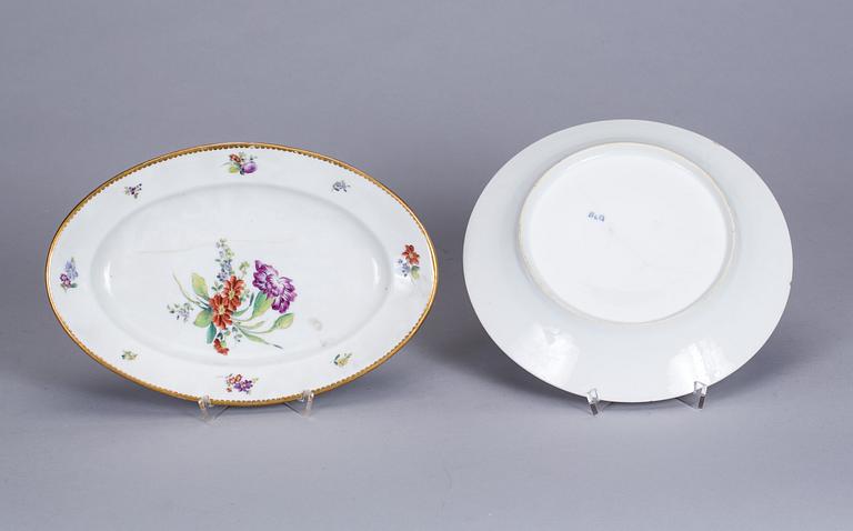 SERVIS, porslin,  Bing & Gröndahl, 141 delar.