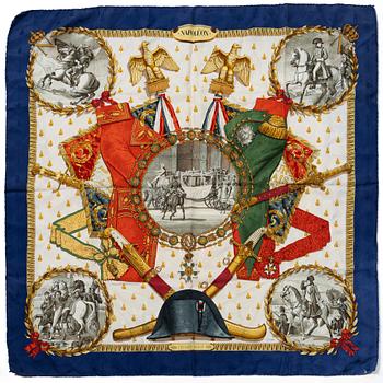 Hermès, a scarf, 'Napoléon'.