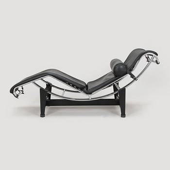 Charlotte Perriand & Le Corbusier, an 'LC4' lounge chair, Cassina, Italy.