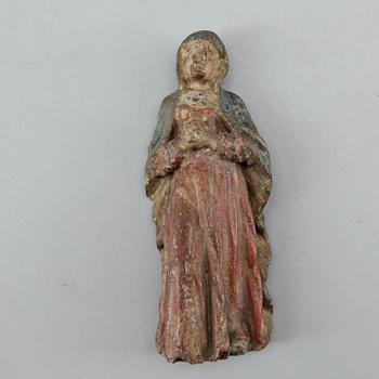 SKULPTUR, trä, 1700-tal.