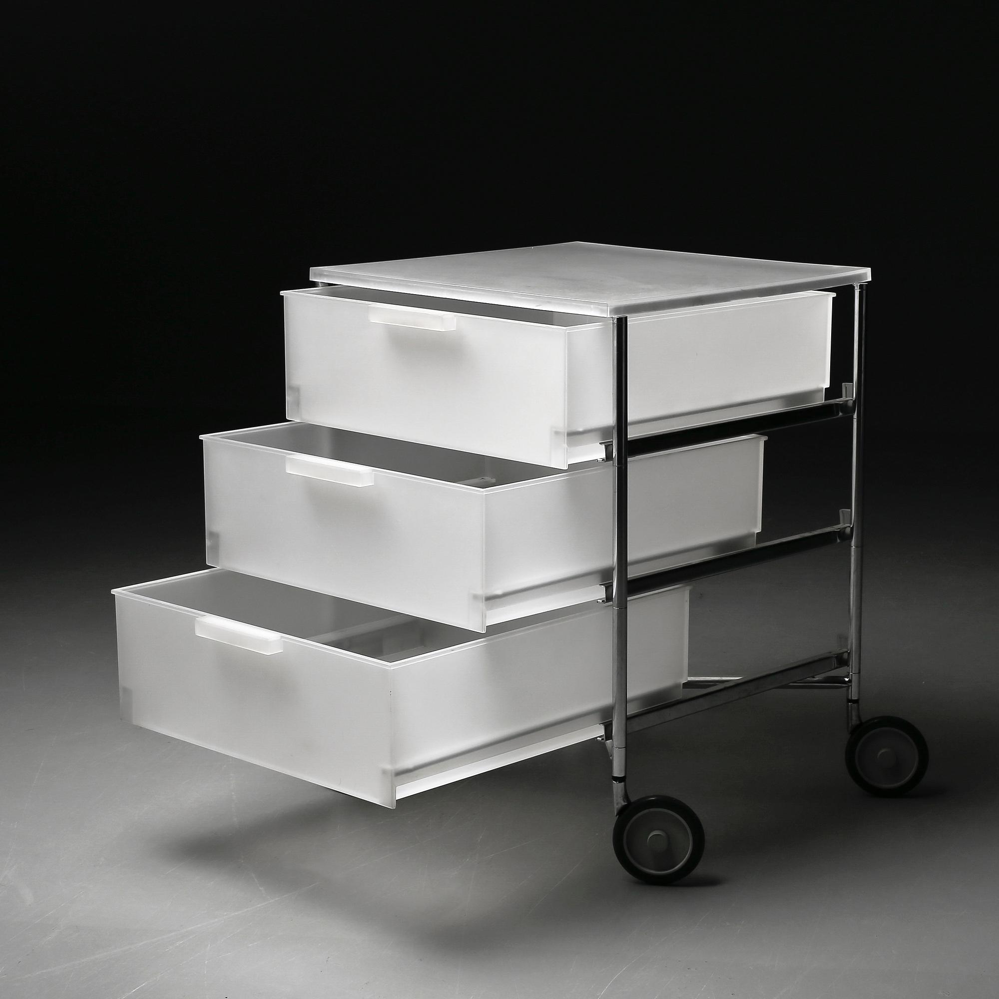 SIDOBORD, Antonio Citterio för Kartell, 1990-tal.