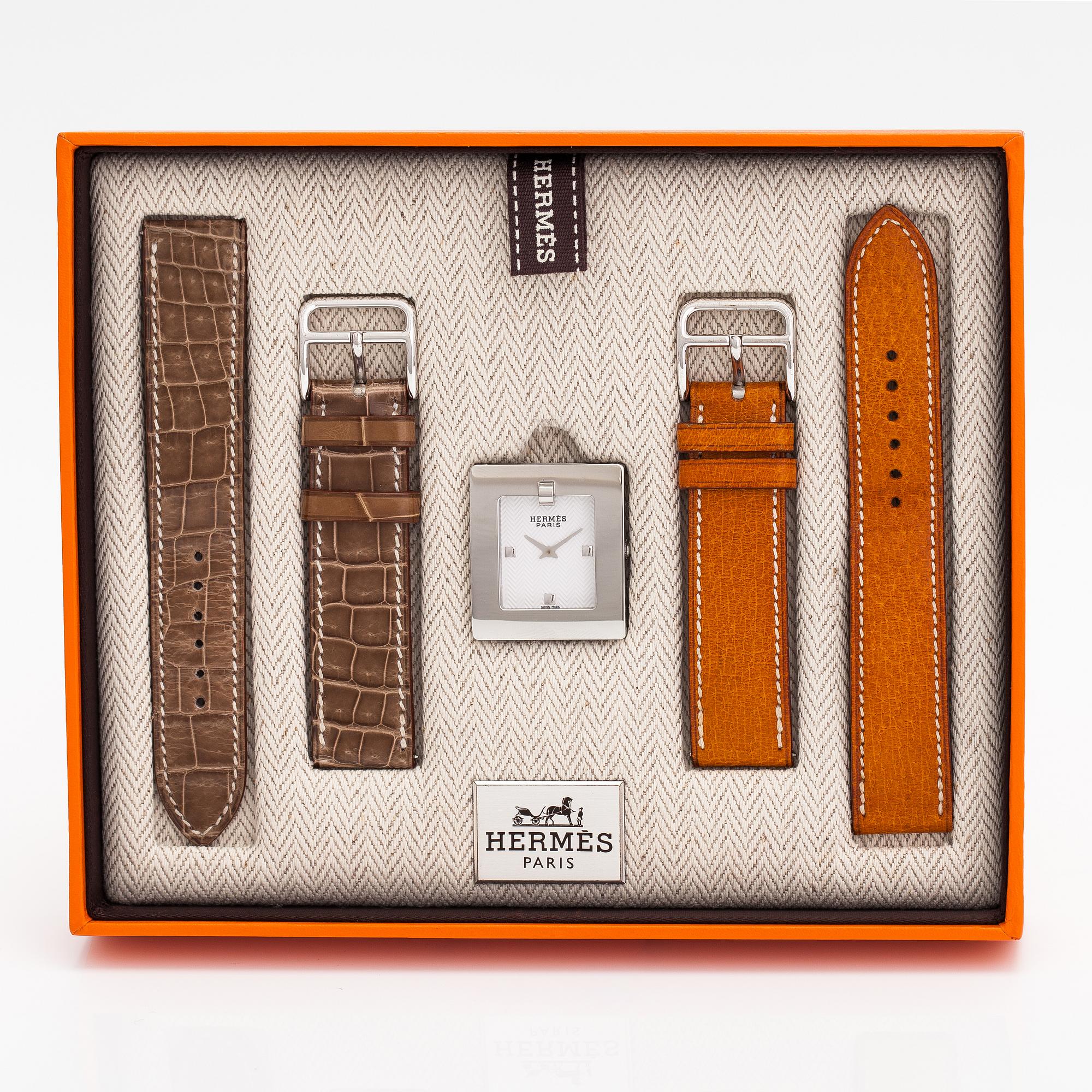 Hermès, Belt, armbandsur, 26 x 30 mm.
