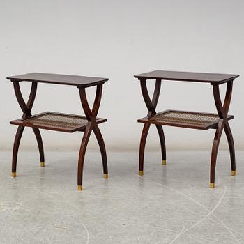 a pair of mid 20th century tables.