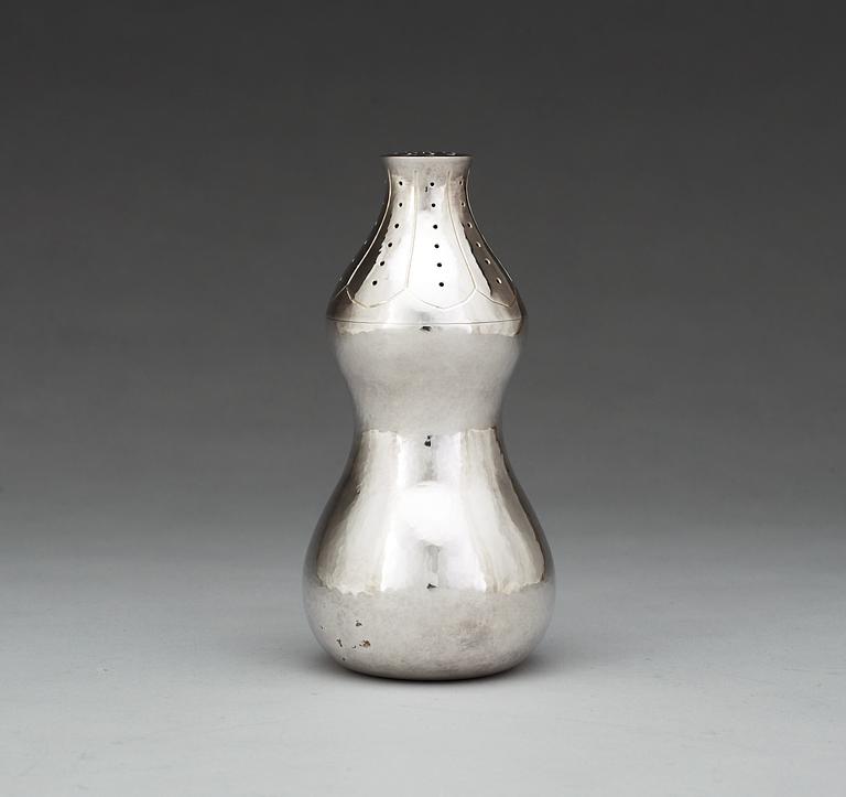 A Sigurd Persson sterling sugar caster, Stockholm 1976.