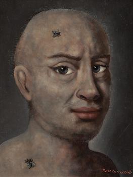 Zoltan von Boer, olja på pannå, signerad.
