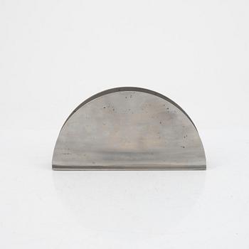 Firma Svenskt Tenn, a pewter letter stand, Stockholm 1931.