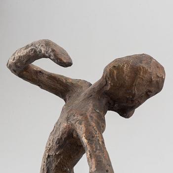 Axel Olsson, a bronze sculpture, signed and numbered 8/10.