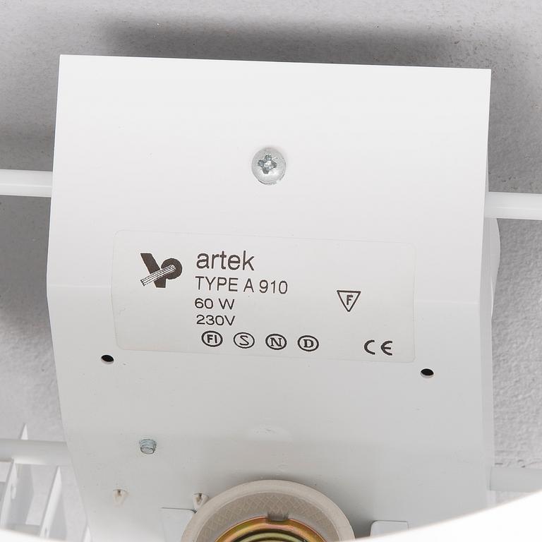 ALVAR AALTO, TWO WALL LAMPS, A190. Artek.