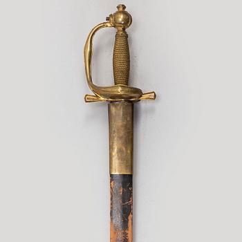 A Swedish sword, second half of the 18th century.