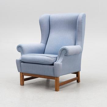 Ragnar Helsén, an "oxford" armchair, Stjärnmöbler, Herrljunga, second half of the 20th century.