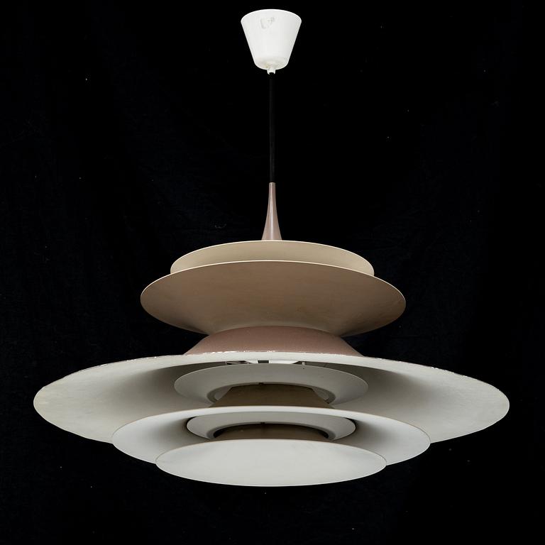 Erik Balslev, ceiling lamp, "Radius", Fog & Mörup, Denmark, 1960s/70s.