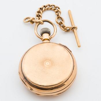 EMILE RICHARD LOCLE, pocketwatch, 54 mm, hunting case,