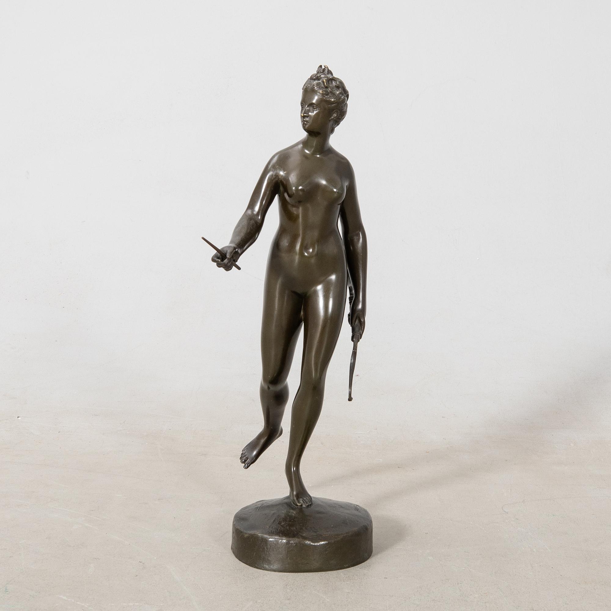 Jean-Antoine Houdon, efter skulptur "Diana jägaren".