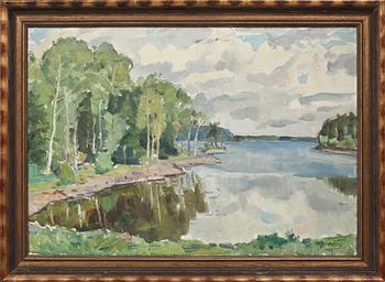 OLLE NORDBERG, olja på duk, sign o dat -23.