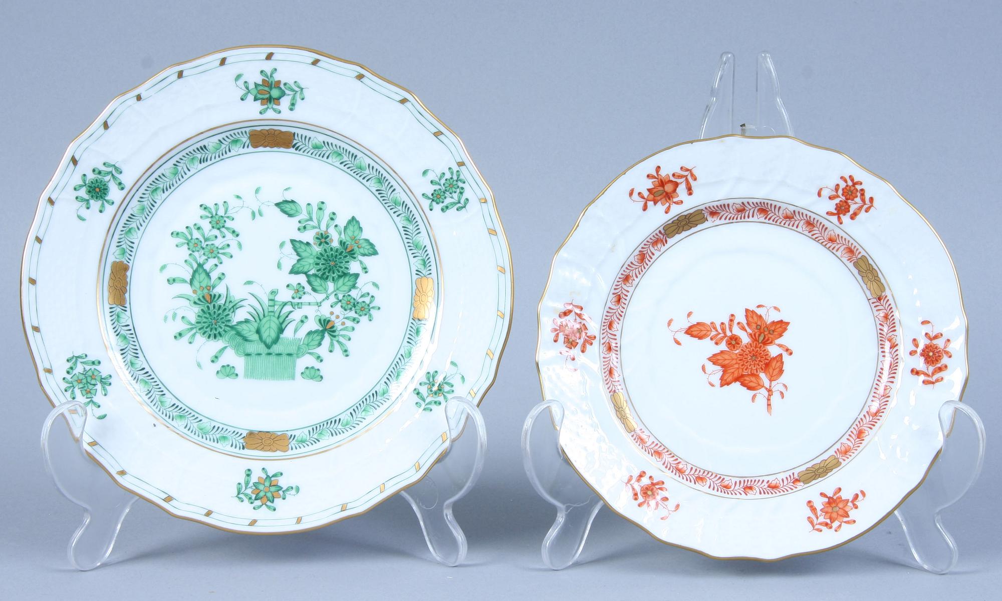 KAFFESERVIS, 47 delar, porslin, Herend, Ungern, 1900-tal.