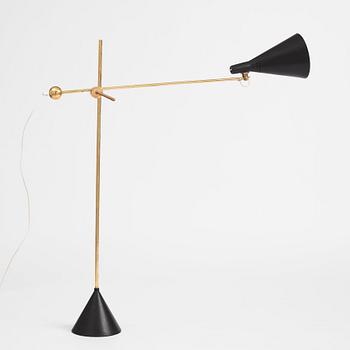 Tapio Wirkkala, floor lamp, model K 10-11, Idman, Finland mid-20th century.