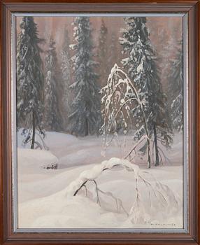 Paavo Kaikkonen, Winter Landscape.
