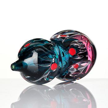 Peter Hermansson, a unique ariel glass vase, Örsjö, Sweden 2012.
