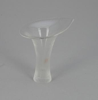 VAS, glas, "Kantarell", Tapio Wirkkala Iittala Finland 1950-tal.