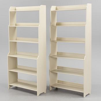Two book shelves Leksvik by IKEA.