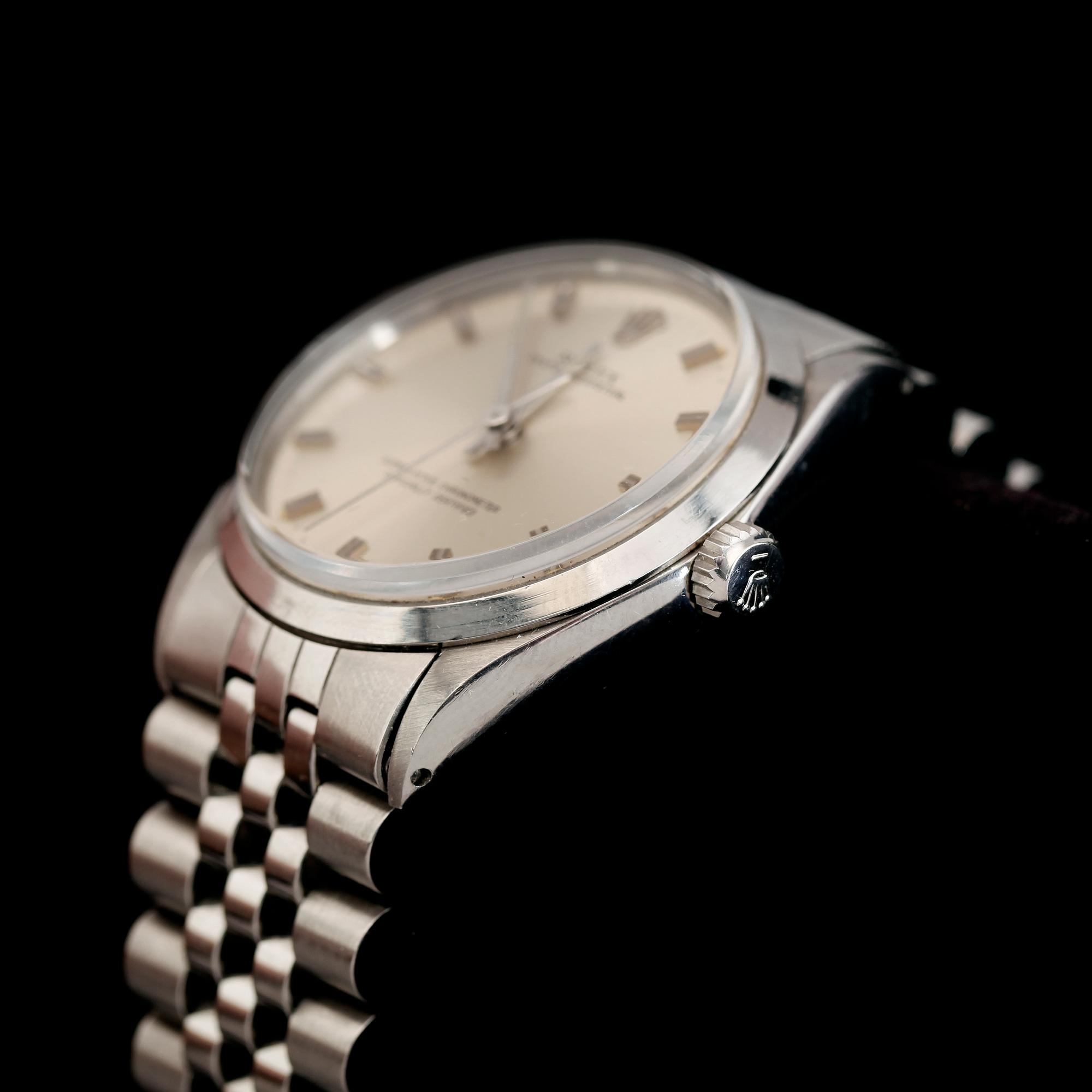 ARMBANDSUR, stål, Rolex, Oyster Perpetual, 1900-talets andra hälft.