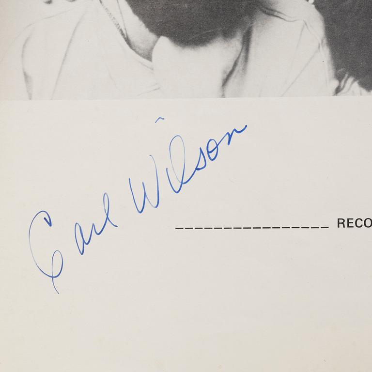 Beach Boys, "Here Comes The Night", signed sheet music, Almo Publications, USA.