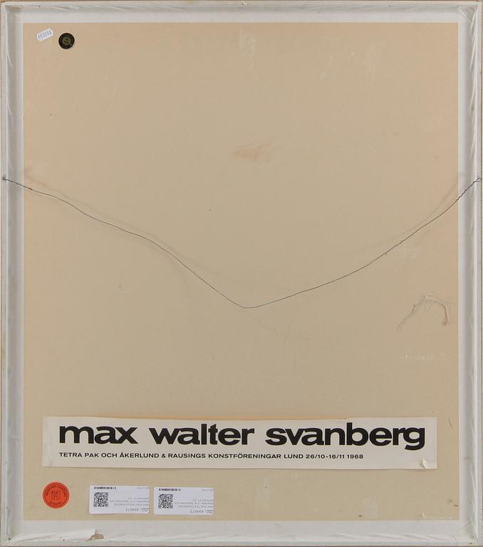MAX WALTER SVANBERG litografier, 2 st. Signerade och daterade 57.