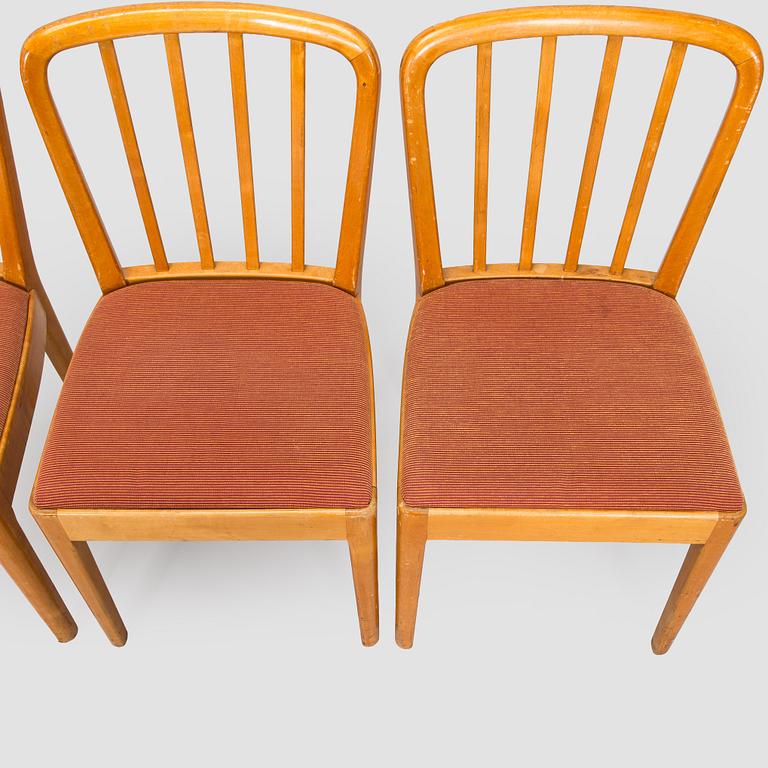 Aino Aalto, Four 1940s chairs for O.Y. Huonekalu-ja Rakennustyötehdas A.B.