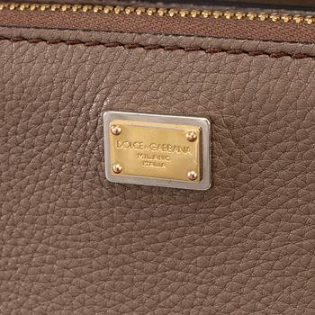DOLCE & GABBANA, a '"Miss Sicily' leather handbag.