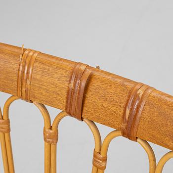 Josef Frank, a set of 8+2 dining chairs, model 1165, Svenskt Tenn, ca 1987.