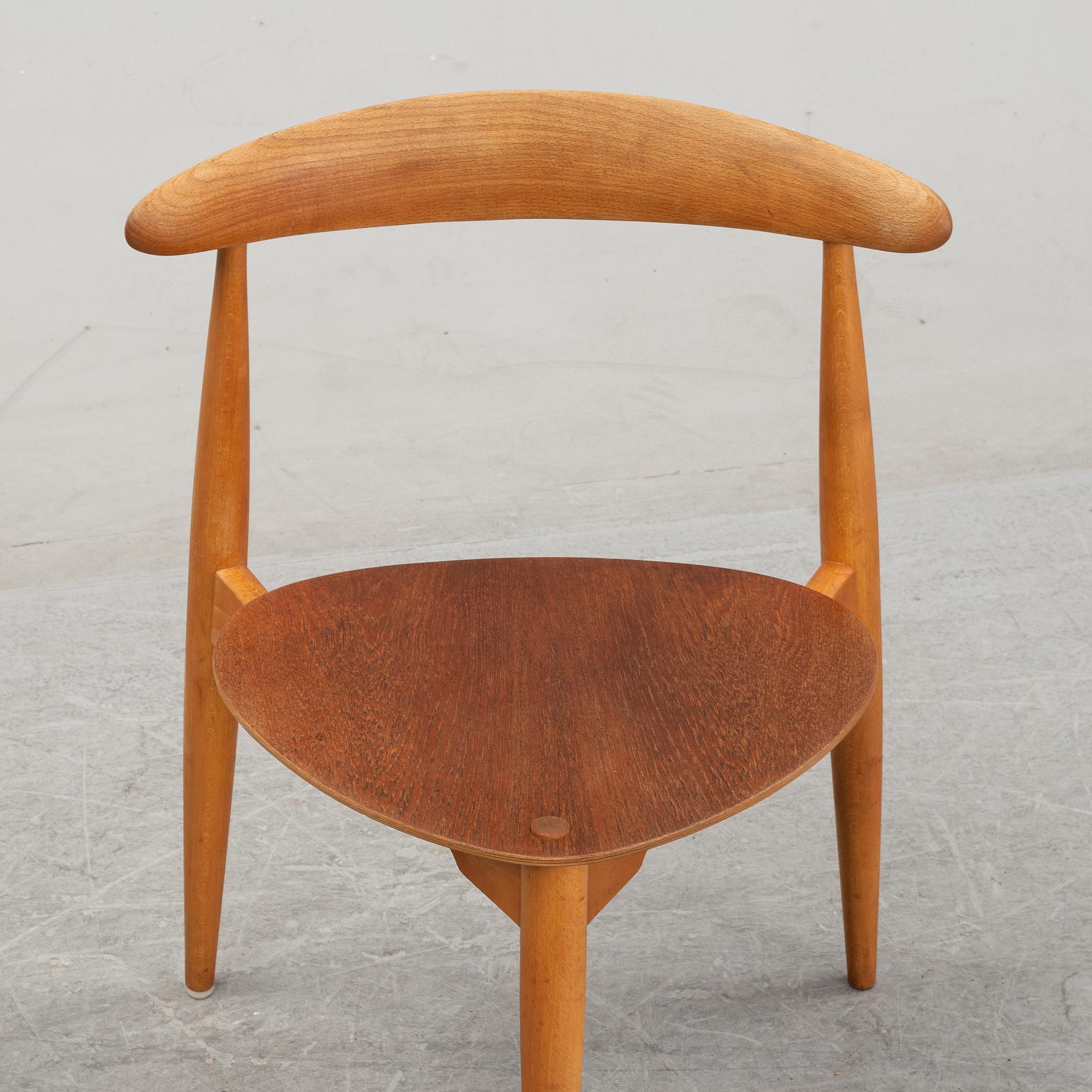 Hans Wegner, "Hjertestolen", Fritz Hansen, Danmark.
