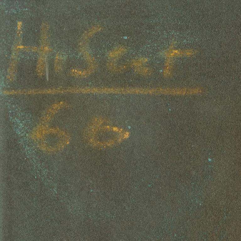 Henri Sert, pastell på papper uppfäst på papper, signerad och daterad -60.