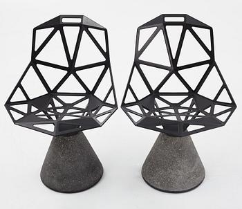 Konstantin Grcic, stolar, ett par, "One", Magis, Italien.