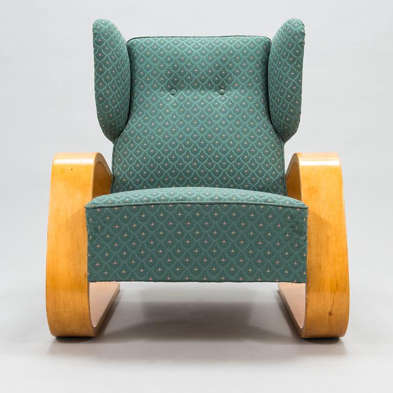 Alvar Aalto, a mid-20th century armchair modell 38 'Tank' for Huonekalu- ja Rakennustyötehdas A.B.
