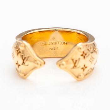 Louis Vuitton, A "Nanogram sweet dreams" ring. Marked Louis Vuitton Paris, Italy.