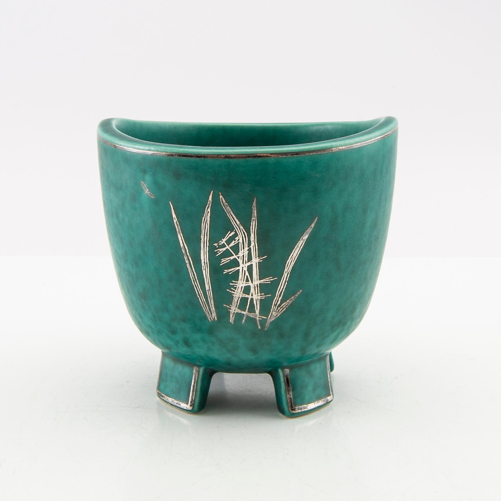 Wilhelm Kåge, vas "Argenta", Gustavsberg 1951.